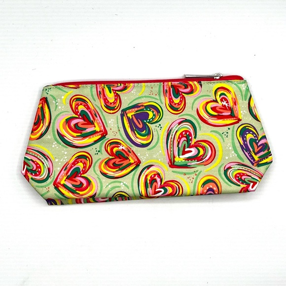 ▪️CLINIQUE Hearts Print Makeup/Cosmetic Bag - Picture 8 of 8